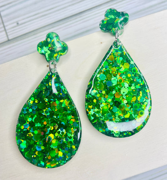 St Patrick’s Day Earrings