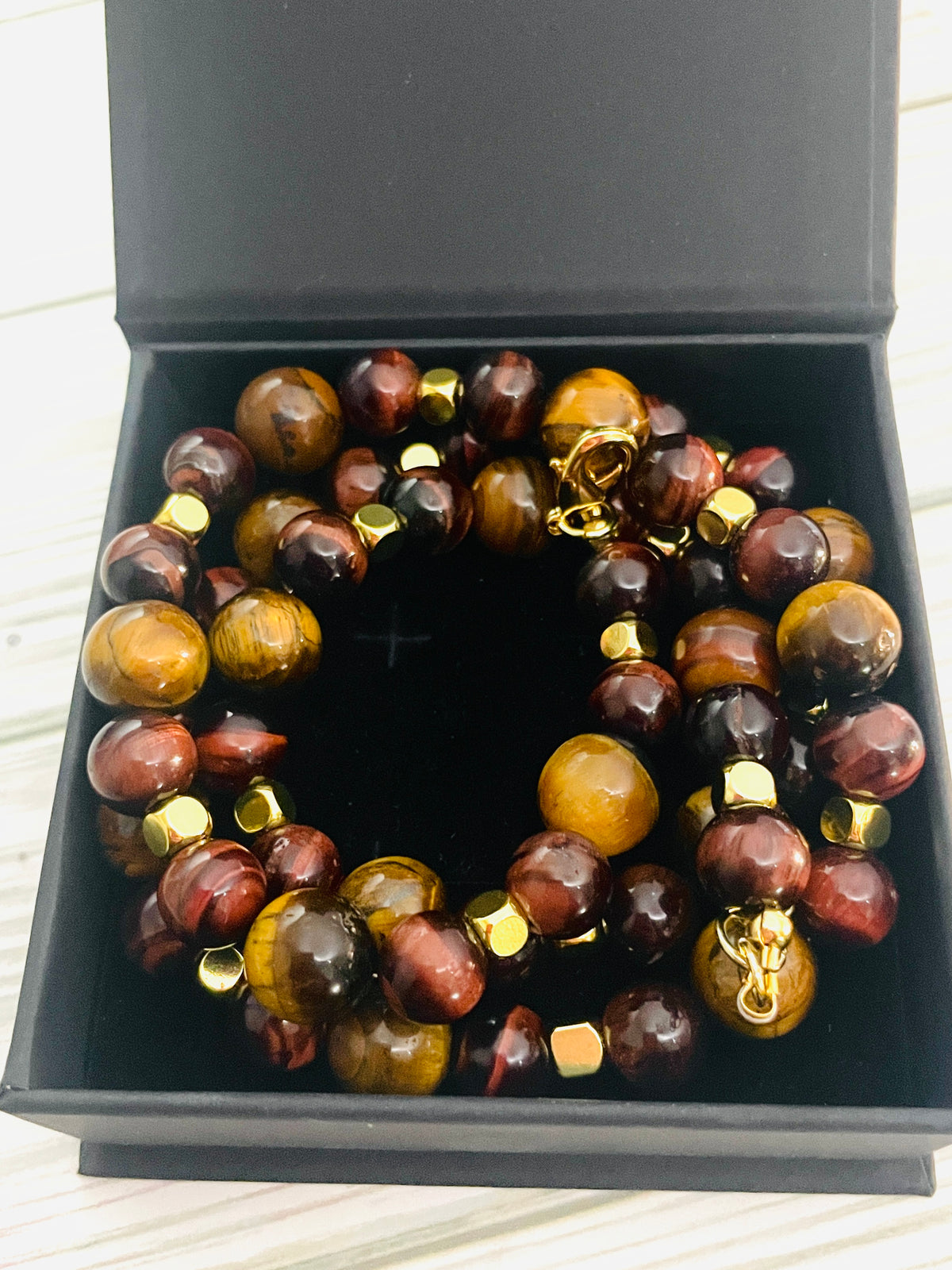 Tiger Eye Gemstone Necklace