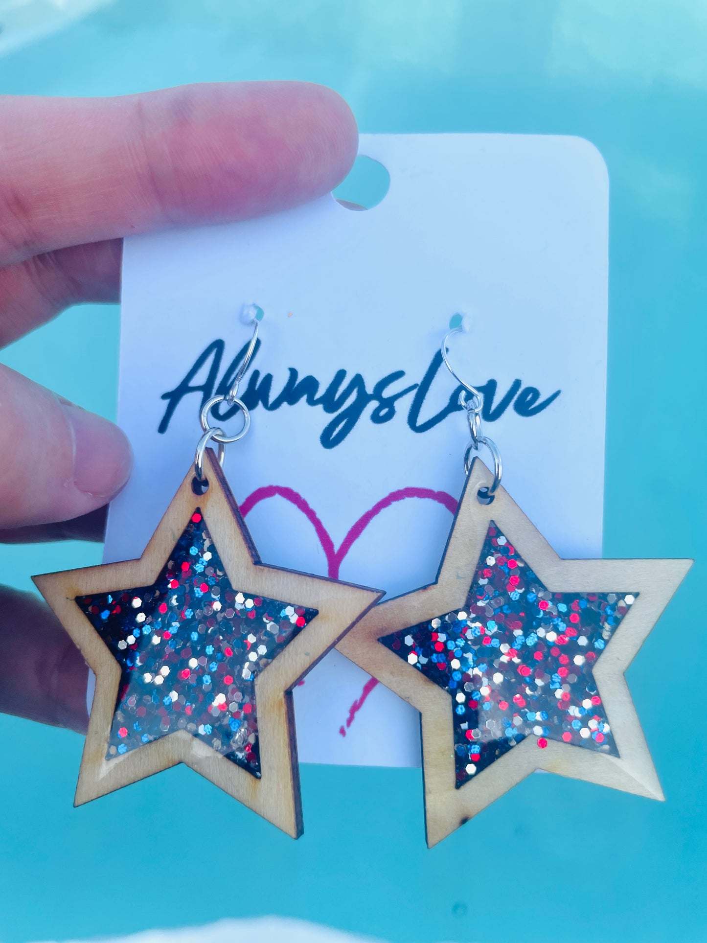 Star Spangled Earrings