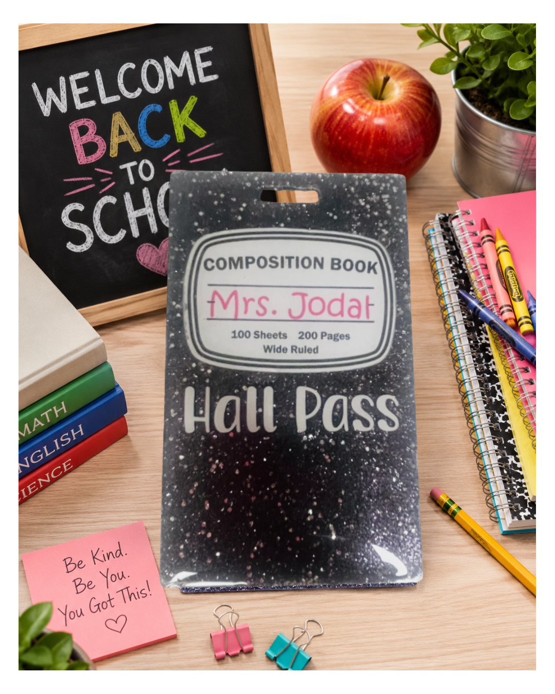 Custom Hall Pass