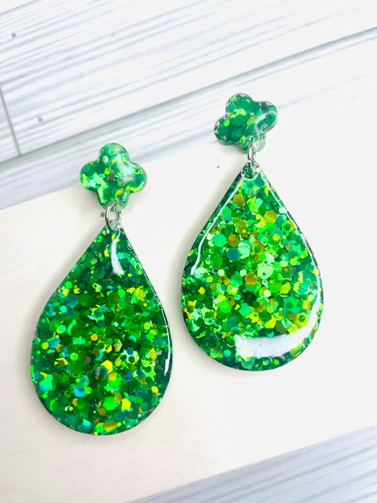 St Patrick’s Day Earrings